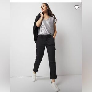 White House Black Market Pret a Pedi Straight Cropped Pant
